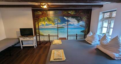 Apartment Lehmann 1 in Wolfenbüttel city center with ground floor and upper floor on 220m2