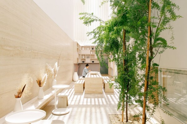 Vue depuis l’hébergement