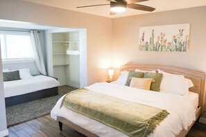 3 chambres, bureau, fer et planche à repasser, Wi-Fi