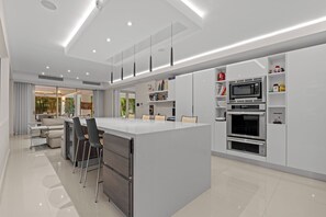 Private kitchen - Villa Serenity @ Dorado Beach Resort within the Ritz Carlton Reserve  (Dorado)