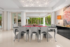 Dining - Villa Serenity @ Dorado Beach Resort within the Ritz Carlton Reserve  (Dorado)