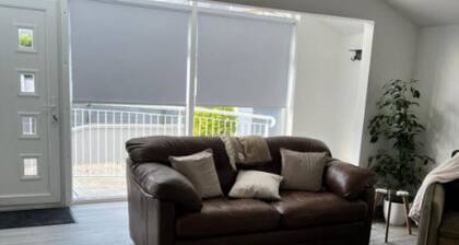 Heirloom Lodge, a cozy one-bedroom rental infused with luxurious touches.