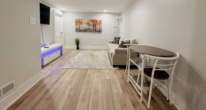 Experience comfort and convenience in our newly renovated basement retreat.