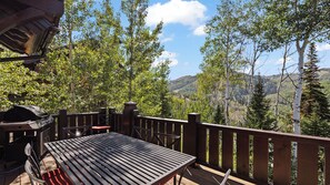 Deluxe House, Mountain View | Balcony view - Larkspur (Park City)