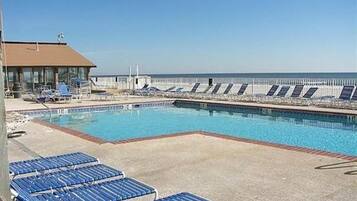 Indoor pool, outdoor pool