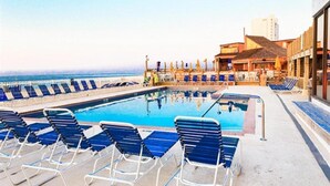 Indoor pool, outdoor pool