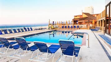 Indoor pool, outdoor pool
