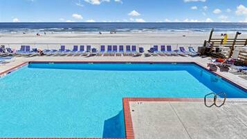 Indoor pool, outdoor pool