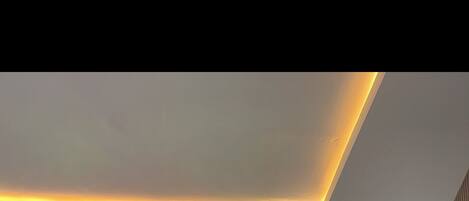 Microwave, stovetop, coffee/tea maker, electric kettle