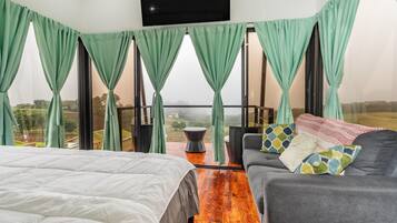 1 habitación, wifi y ropa de cama