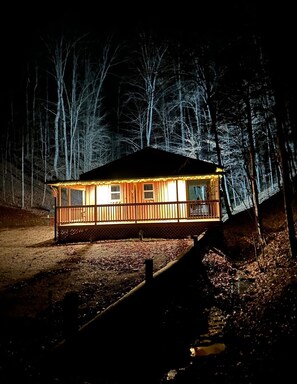 Exterior - Cozy River front cabin w/Private natural spring. Pet Friendly! (Stanton)