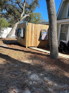 Overnattingsstedets uteområder