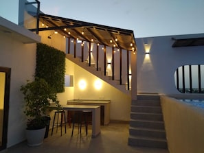 Property grounds - Deluxe PB Itzamná Private Suite one block from 5th Av and 7 minutes from the sea (Playa del Carmen)