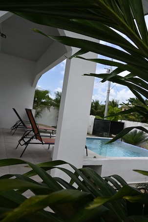 Pool. Private secluded minimalistic luxury
