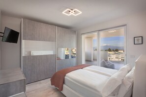 2 slaapkamers, een strijkplank/strijkijzer, gratis wifi, beddengoed