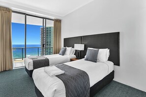 2 slaapkamers, een strijkplank/strijkijzer, wifi, beddengoed