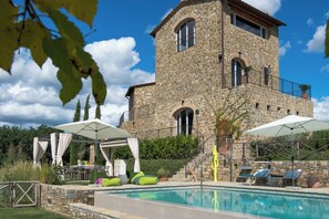 Et oppvarmet basseng