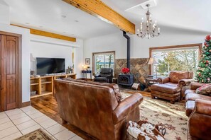 Smart TV, video games, DVD player, books