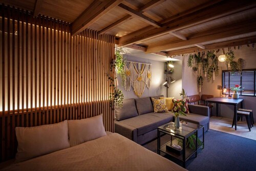 Stylish Whole House Rental with Large Terrace Spacious Living Area and Two Rooms / Hyuga Miyazaki