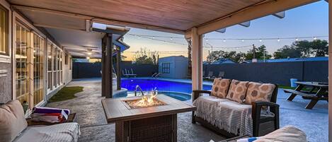 Alberca al aire libre