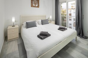 2 dormitorios, tabla de planchar con plancha, wifi gratis y ropa de cama