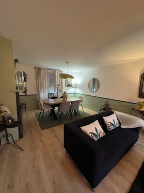 TV, books, music library