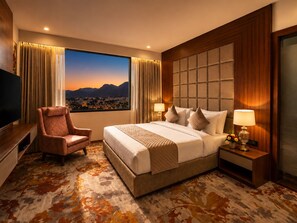 ห้องเพรสซิเดนเชียลสตูดิโอสวีท | เครื่องนอนระดับพรีเมียม, เตียงเมมโมรีโฟม, มินิบาร์, โต๊ะทำงาน