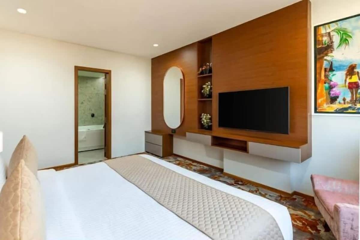 Ropa de cama de alta calidad, camas con efecto memoria y minibar