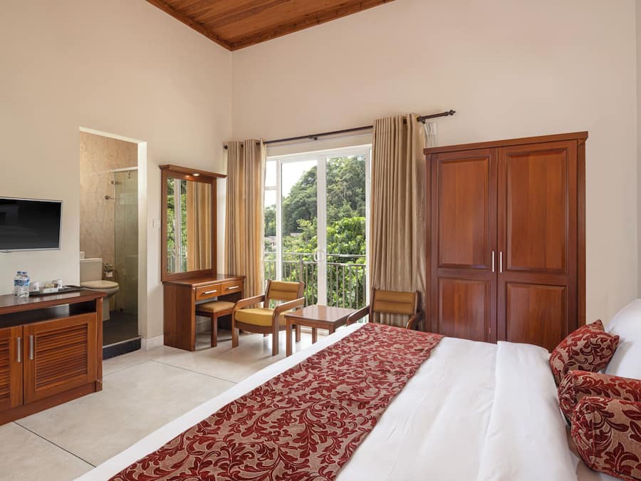 Deluxe-Doppelzimmer, Balkon, Bergblick