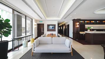 Lobby sitting area