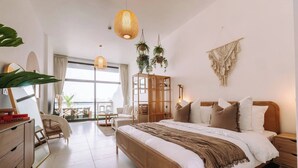 1 chambre, fer et planche à repasser, accès Internet, draps fournis