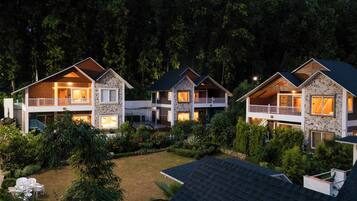 Façade de l’hébergement