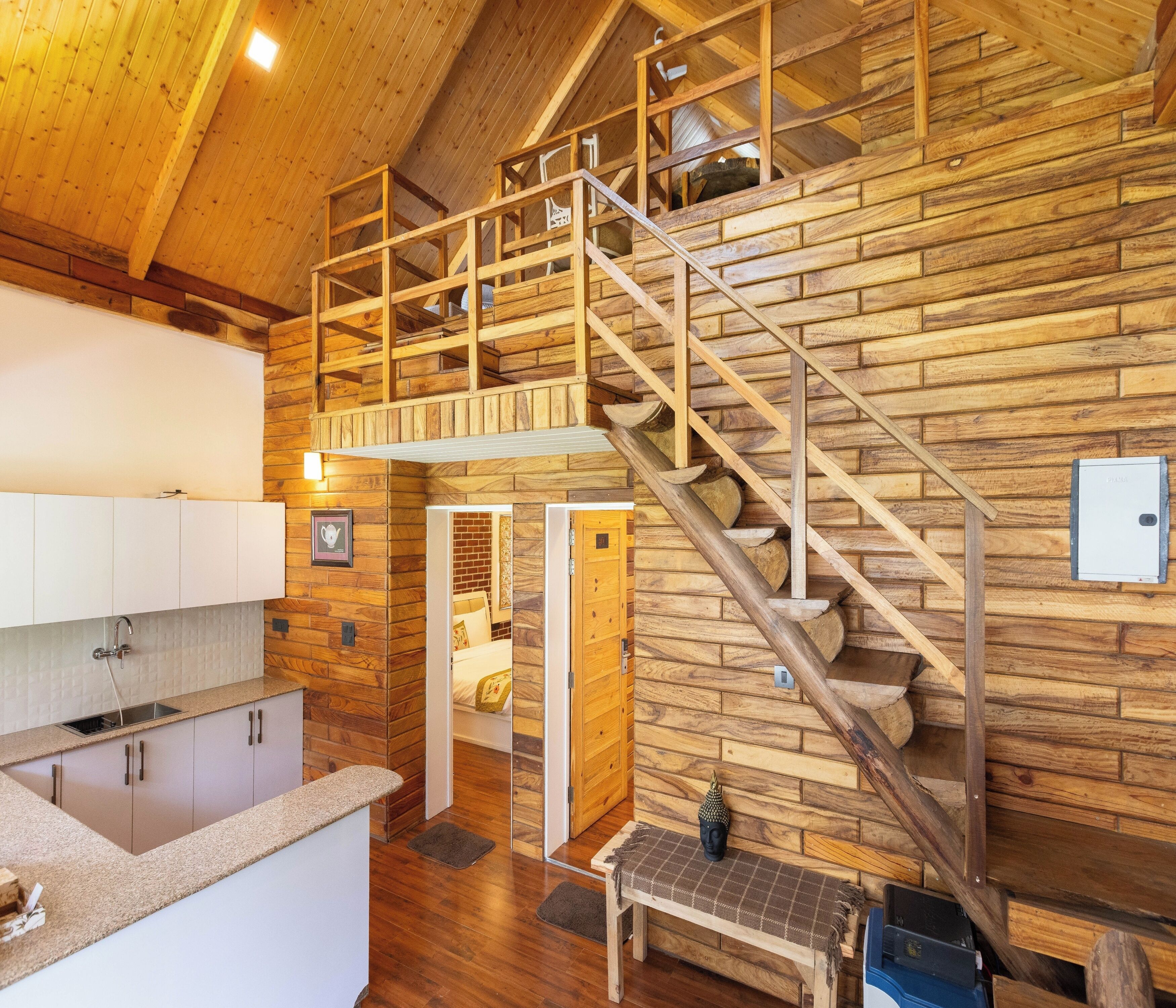 Garden View Villa | Private kitchen | Coffee/tea maker, electric kettle