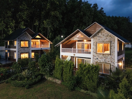 Front of property - evening/night