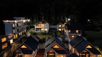 Front of property – evening/night