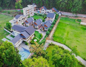 Voorkant van accommodatie