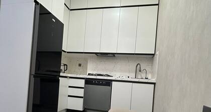 2-bedroom building in wonderful Baku with WiFi, AC