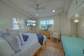 4 bedrooms, iron/ironing board, free WiFi, bed sheets - Seaglass Landing | Private Pool, Cabana, & Near Port Aransas Beaches (Port Aransas)