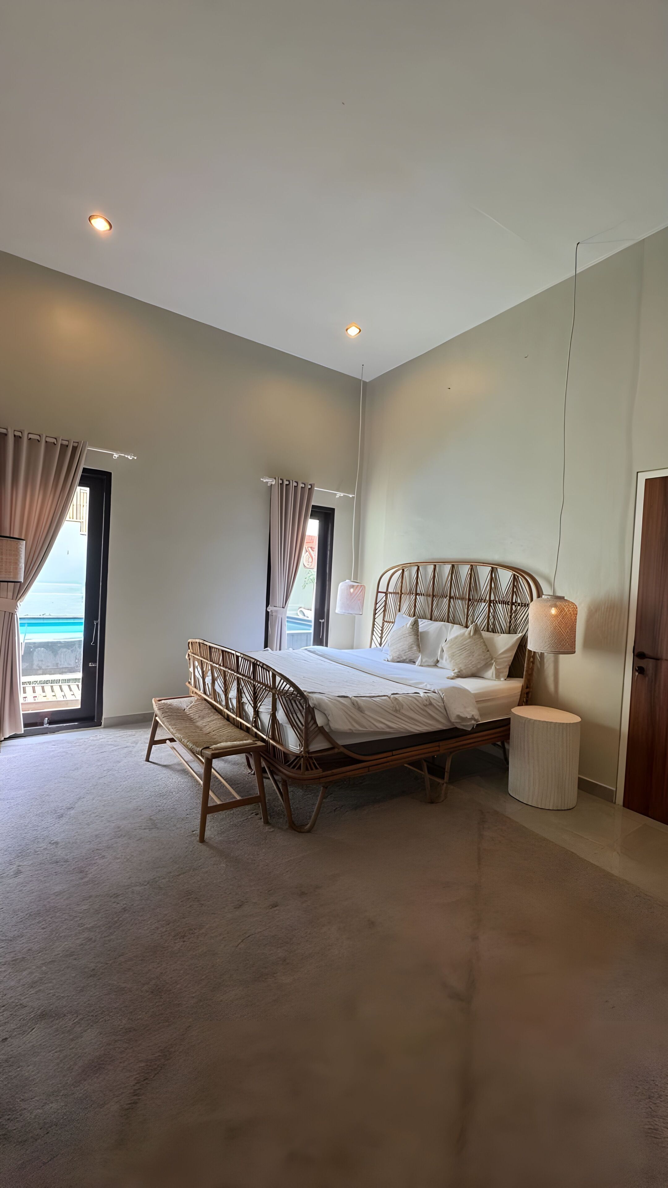 2 室のベッドルーム、WiFi、ベッドシーツ