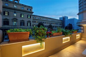 Premier Suite, City View | Terrace/patio - VentiSettembre Private Suites (Rome)