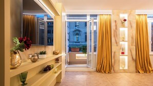 Premier Suite, City View | Ruang tamu