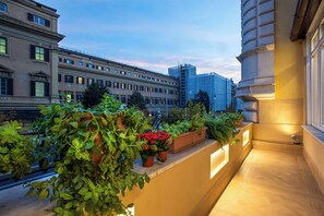 Premier suite, uitzicht op de stad | Terras