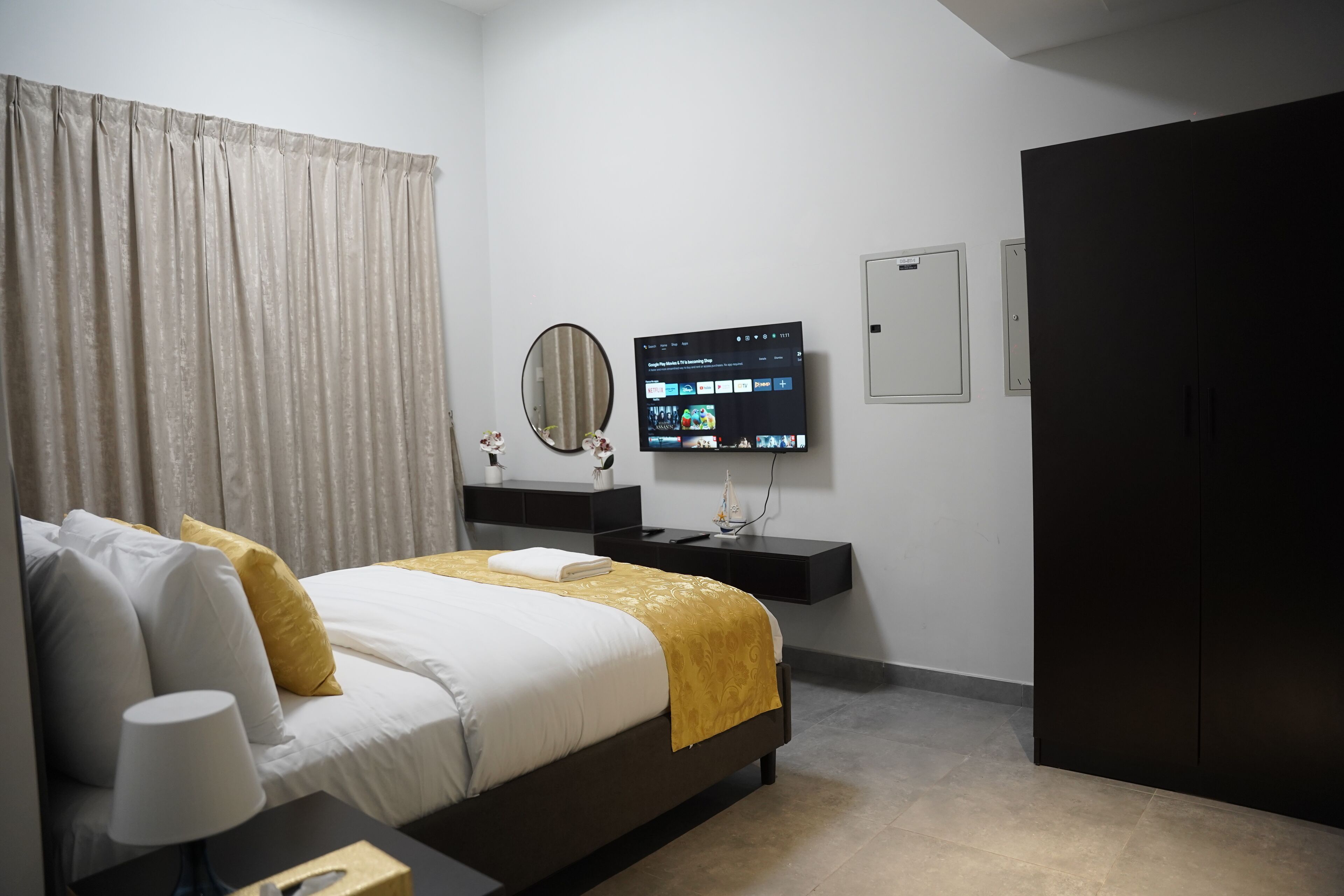 1 bedroom, iron/ironing board, WiFi, bed sheets