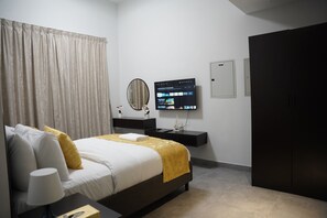 1 sovrum, strykjärn/strykbräda, wi-fi och sängkläder