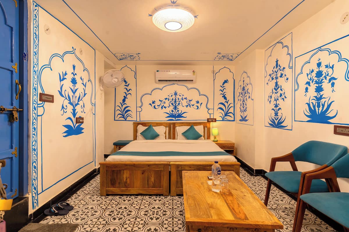 Dobbeltrom – deluxe, 1 dobbeltseng | Sengetøy av topp kvalitet, dundyner, wi-fi (inkludert) og sengetøy