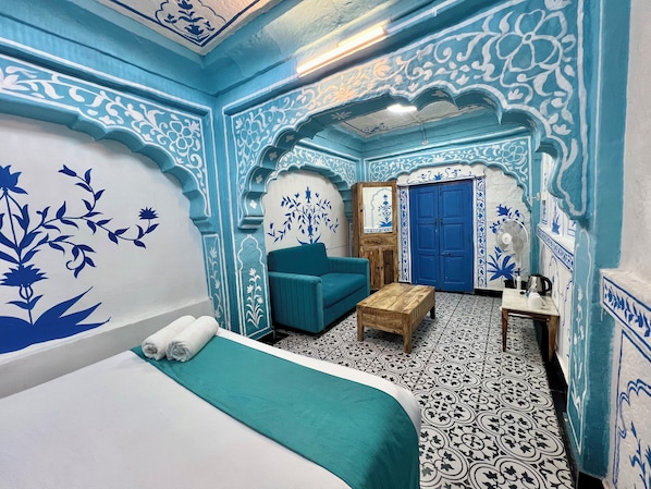 Chambre Double Supérieure | Literie de qualité supérieure, couette en duvet d'oie, Wi-Fi gratuit