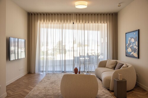 Brand new two-bedroom apartment located in a serene residential area. 