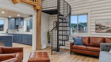 Smart TV, video games, foosball, books