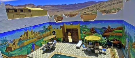 Seasonal outdoor pool