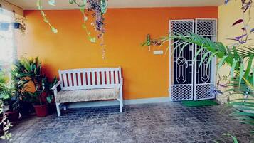 Overnatningsstedets facade